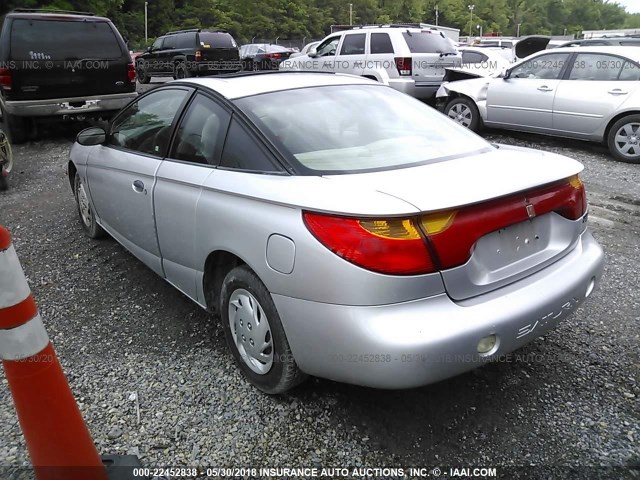 1G8ZP12822Z186256 - 2002 SATURN SC1 银色 照片 3