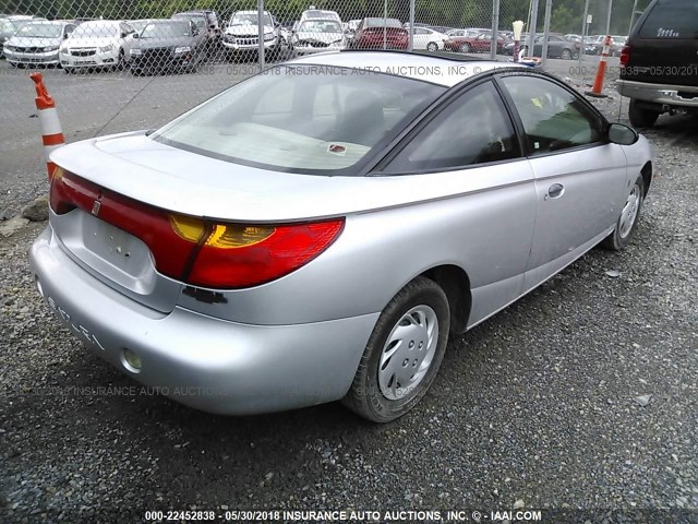 1G8ZP12822Z186256 - 2002 SATURN SC1 银色 照片 4