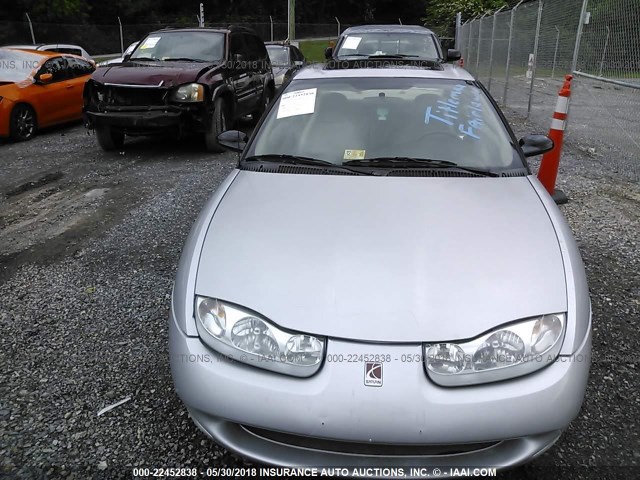 1G8ZP12822Z186256 - 2002 SATURN SC1 银色 照片 6