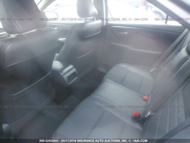 4T1BF1FK2GU129734 - 2016 TOYOTA CAMRY LE/XLE/SE/XSE BLACK photo 8
