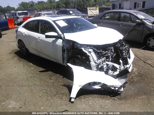 SHHFK7H83HU412366 - 2017 HONDA CIVIC EXL 白色 照片 1