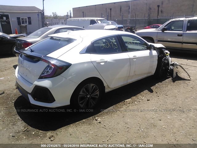 SHHFK7H83HU412366 - 2017 HONDA CIVIC EXL 白色 照片 4
