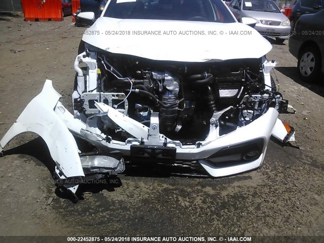 SHHFK7H83HU412366 - 2017 HONDA CIVIC EXL 白色 照片 6