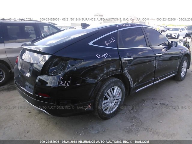 5J6TF3H37DL000104 - 2013 HONDA CROSSTOUR EX BLACK photo 4