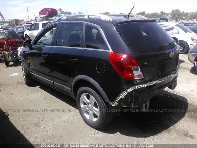 3GNAL2EK4DS637562 - 2013 CHEVROLET CAPTIVA LS 黑色 照片 3