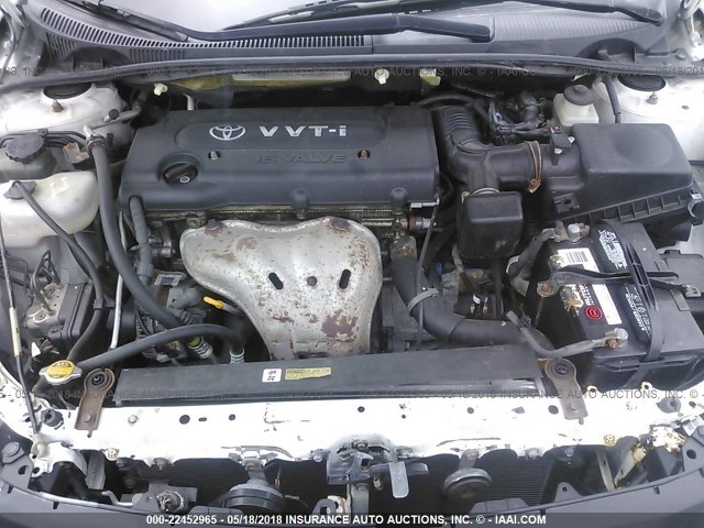 JTKDE177370162400 - 2007 TOYOTA SCION TC 白色 照片 10