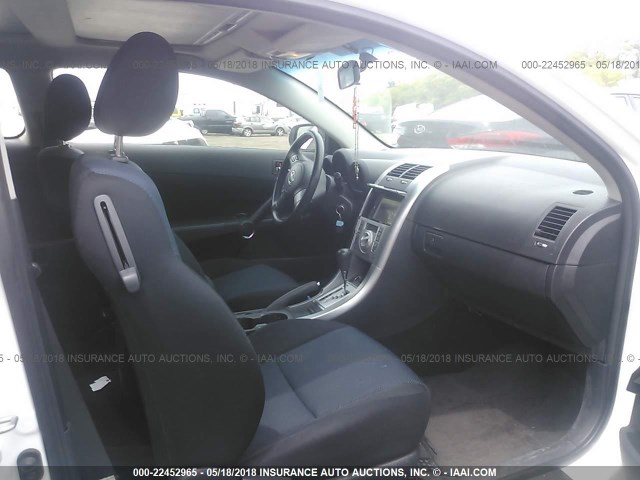 JTKDE177370162400 - 2007 TOYOTA SCION TC 白色 照片 5