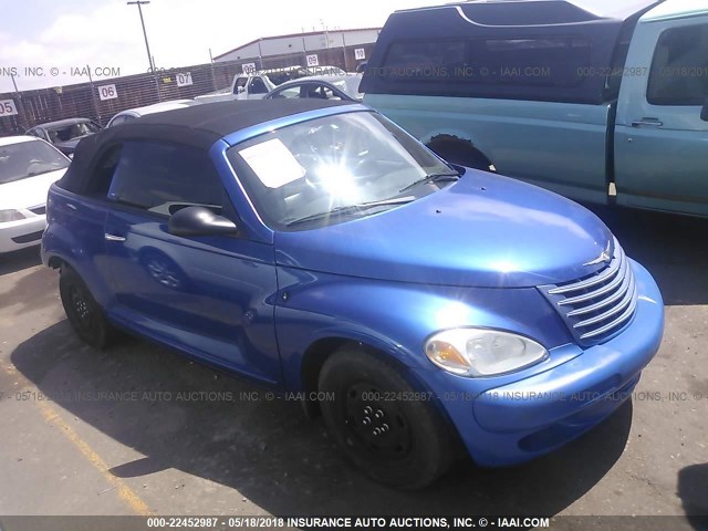 3C3AY75S95T289961 - 2005 CHRYSLER PT CRUISER GT BLUE photo 1