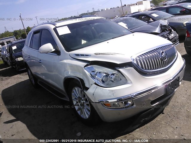5GAKVBED0BJ112703 - 2011 BUICK ENCLAVE CXL 白色 照片 1