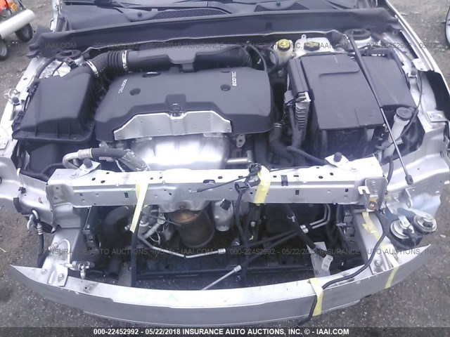 1G11B5SL5EF161489 - 2014 CHEVROLET MALIBU LS SILVER photo 10