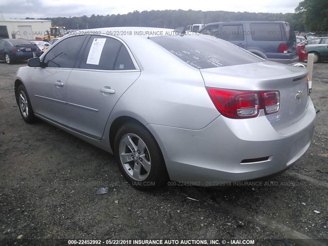 1G11B5SL5EF161489 - 2014 CHEVROLET MALIBU LS SILVER photo 3