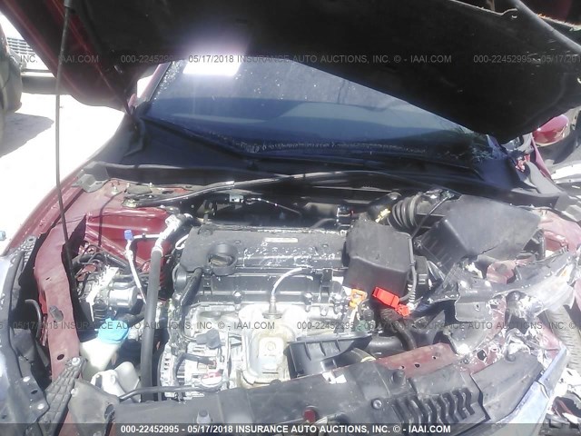 1HGCR2F55HA116657 - 2017 HONDA ACCORD SPORT 红色 照片 10