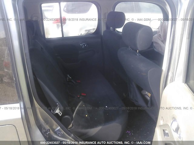 JN8AZ2KR8CT256055 - 2012 NISSAN CUBE S/SL/KROM GRAY photo 8