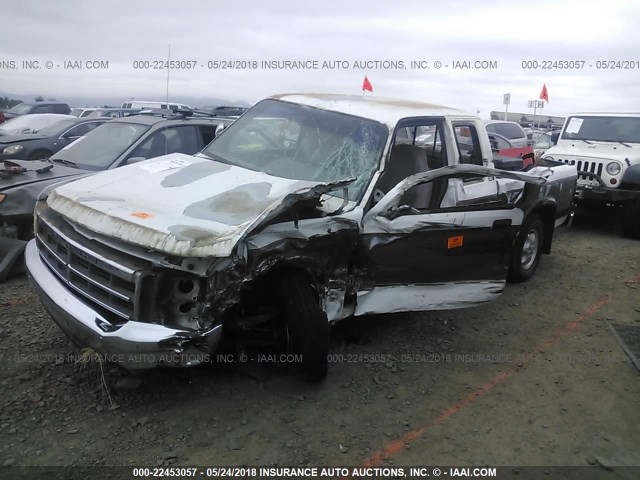 1B7GG23X1RS541512 - 1994 DODGE DAKOTA WHITE photo 2