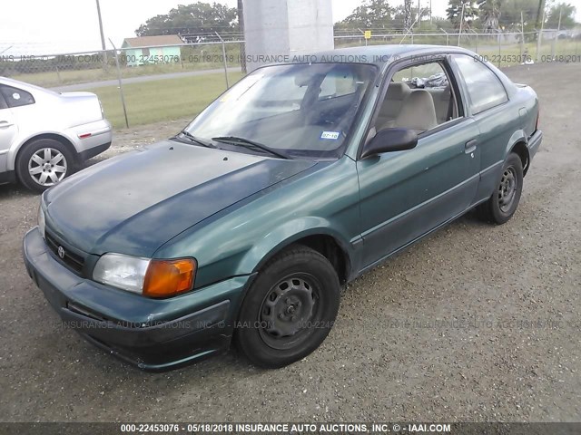 JT2AC52L6T0127025 - 1996 TOYOTA TERCEL STD/DX GREEN photo 2