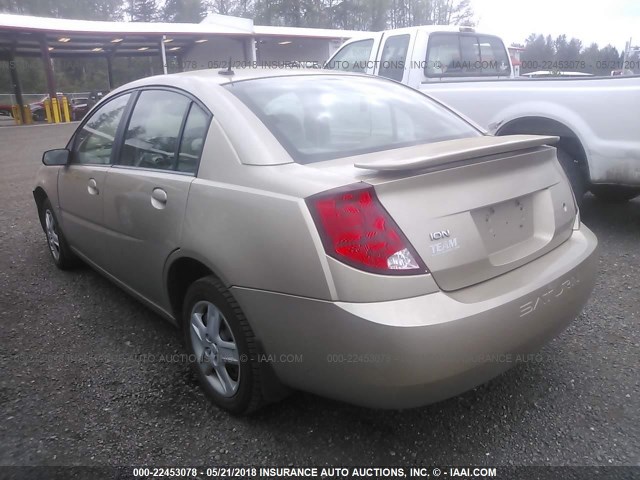 1G8AJ55F46Z132401 - 2006 SATURN ION LEVEL 2 Qızıl foto 3