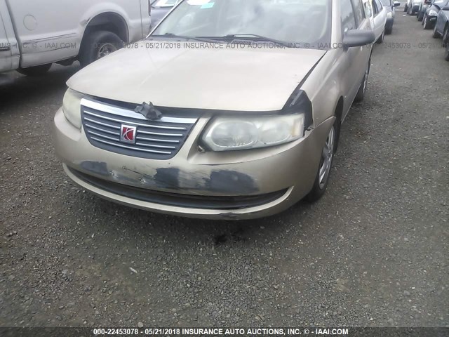1G8AJ55F46Z132401 - 2006 SATURN ION LEVEL 2 Qızıl foto 6
