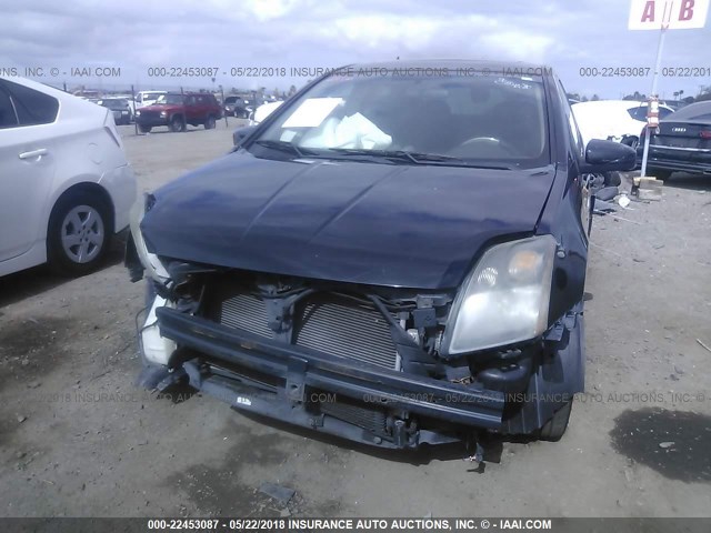 3N1BB61E78L707436 - 2008 NISSAN SENTRA SE-R BLACK photo 6