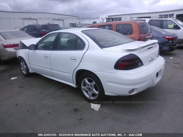 1G2NE52E05M129437 - 2005 PONTIAC GRAND AM SE WHITE photo 3