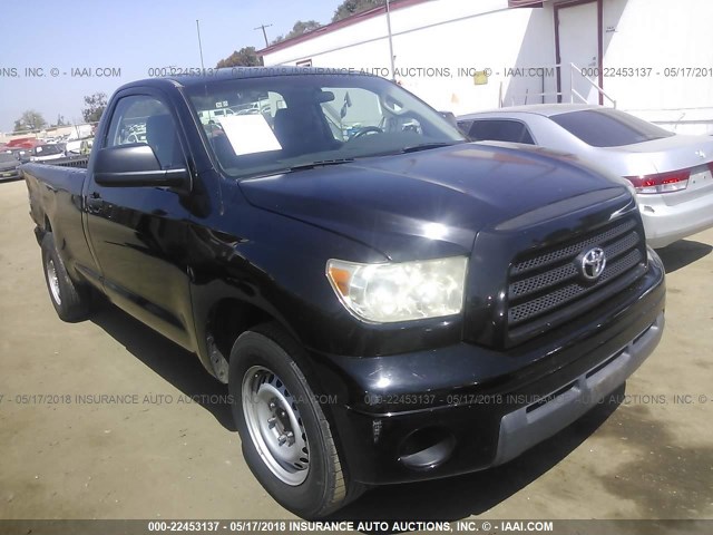 5TFLU521X7X001713 - 2007 TOYOTA TUNDRA BLACK photo 1