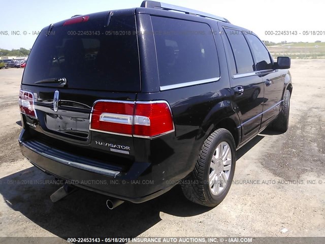 5LMJJ2H59BEJ05504 - 2011 LINCOLN NAVIGATOR 黑色 照片 4