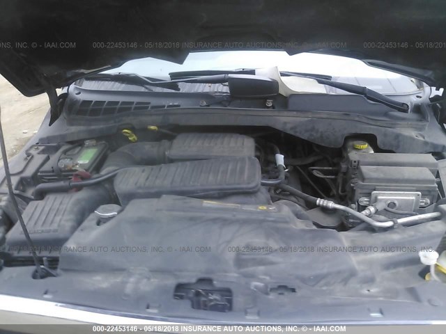 1D4HB38N75F558742 - 2005 DODGE DURANGO ST BLACK photo 10