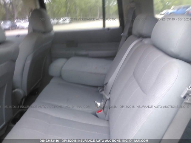 1D4HB38N75F558742 - 2005 DODGE DURANGO ST BLACK photo 8