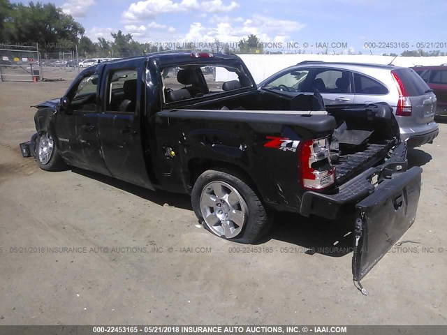 3GTP2WE25BG284732 - 2011 GMC SIERRA K1500 SLT BLACK photo 3