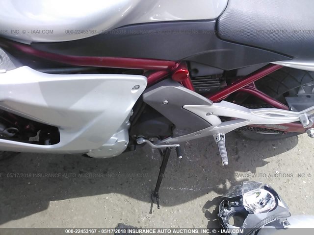 JKAEXEA126A011570 - 2006 KAWASAKI EX650 A6F SILVER photo 9