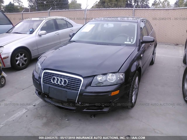 WAUNF98P07A104824 - 2007 AUDI A3 2.0 PREMIUM BLACK photo 2