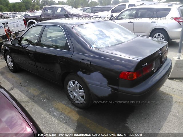 4T1BG22K51U109848 - 2001 TOYOTA CAMRY CE/LE/XLE 黑色 照片 3