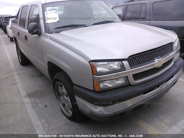 3GNEC12T34G222342 - 2004 CHEVROLET AVALANCHE C1500 TAN photo 1