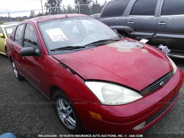 1FAHP34301W125508 - 2001 FORD FOCUS SE/SE SPORT RED photo 1