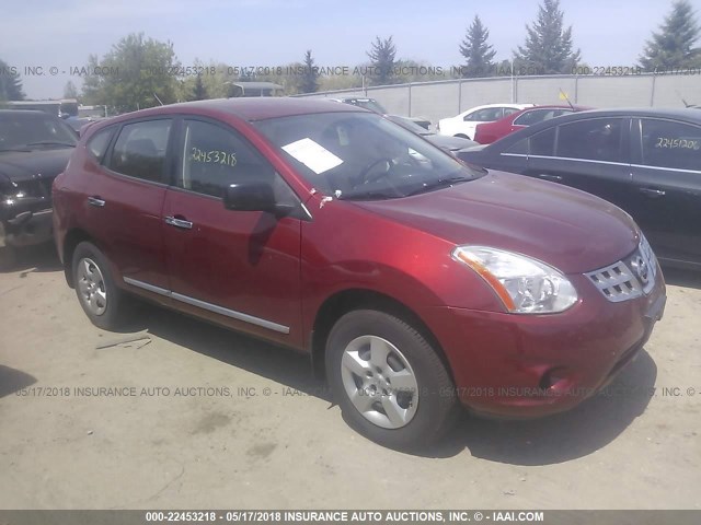 JN8AS5MV1BW292957 - 2011 NISSAN ROGUE S/SV/KROM RED photo 1