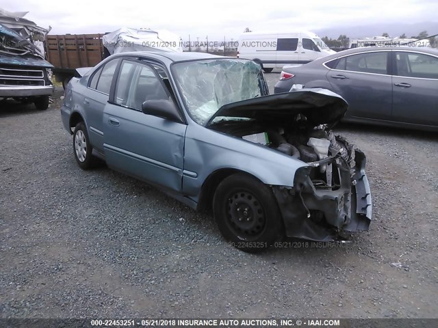 2HGEJ6613YH559279 - 2000 HONDA CIVIC SE GRAY photo 1