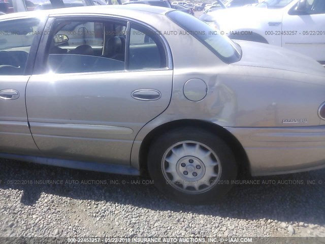 1G4HR54K4YU313473 - 2000 BUICK LESABRE LIMITED TAN photo 6