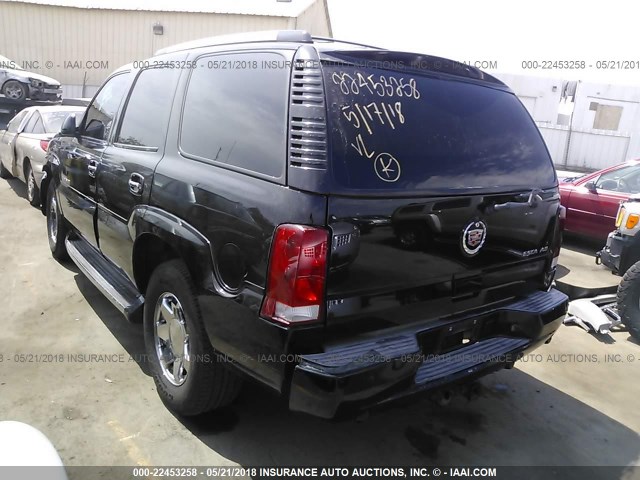 1GYEK63N22R195425 - 2002 CADILLAC ESCALADE LUXURY Qara foto 3