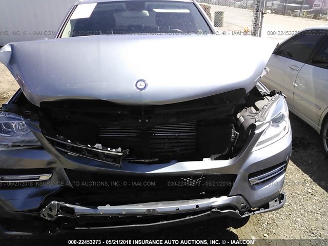 4JGDA5HB0CA003301 - 2012 MERCEDES-BENZ ML 350 4MATIC SILVER photo 6