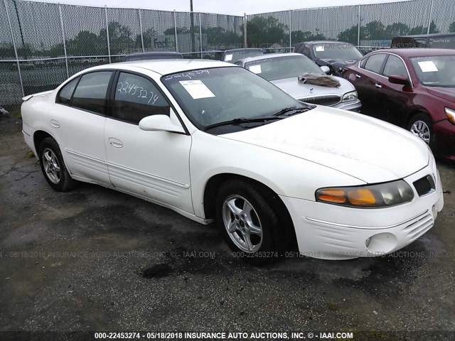 1G2HX54K614177075 - 2001 PONTIAC BONNEVILLE SE WHITE photo 1