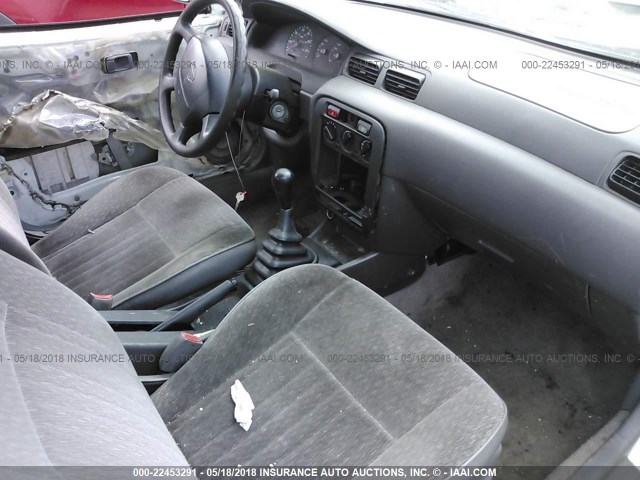 1N4AB41D5XC728287 - 1999 NISSAN SENTRA XE/GXE WHITE photo 5