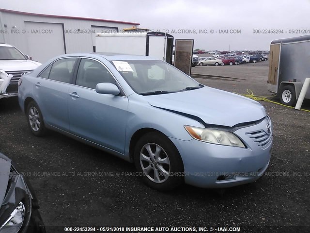 4T1BE46K37U670618 - 2007 TOYOTA CAMRY NEW GENERAT CE/LE/XLE/SE Light Blue photo 1