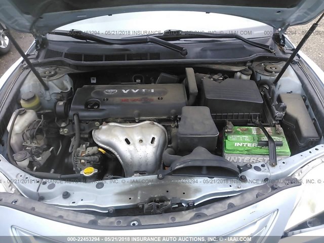 4T1BE46K37U670618 - 2007 TOYOTA CAMRY NEW GENERAT CE/LE/XLE/SE Light Blue photo 10