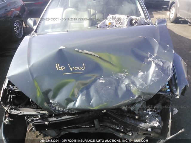 4T1BE32K64U291656 - 2004 TOYOTA CAMRY LE/XLE/SE GREEN photo 10