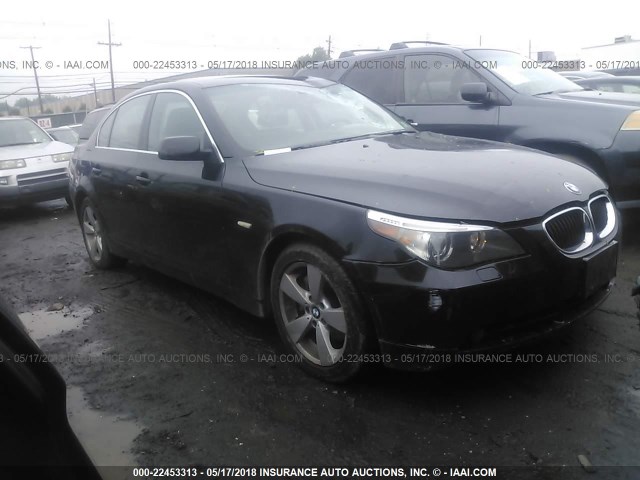 WBANF73536CG65325 - 2006 BMW 530 XI BLACK photo 1