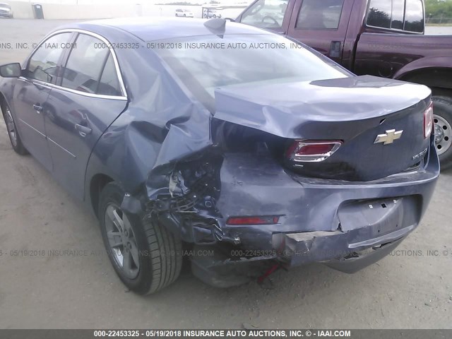 1G11B5SL4FF207489 - 2015 CHEVROLET MALIBU LS BLUE photo 6