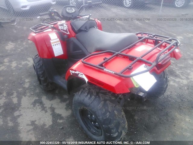 4UF15ATV6FT209908 - 2015 ARCTIC 500 ATV  RED photo 3