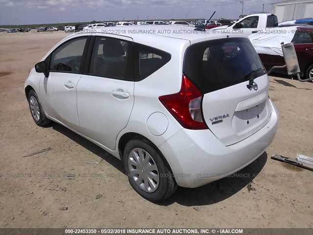 3N1CE2CPXGL362811 - 2016 NISSAN VERSA NOTE S/S PLUS/SV/SL/SR WHITE photo 3