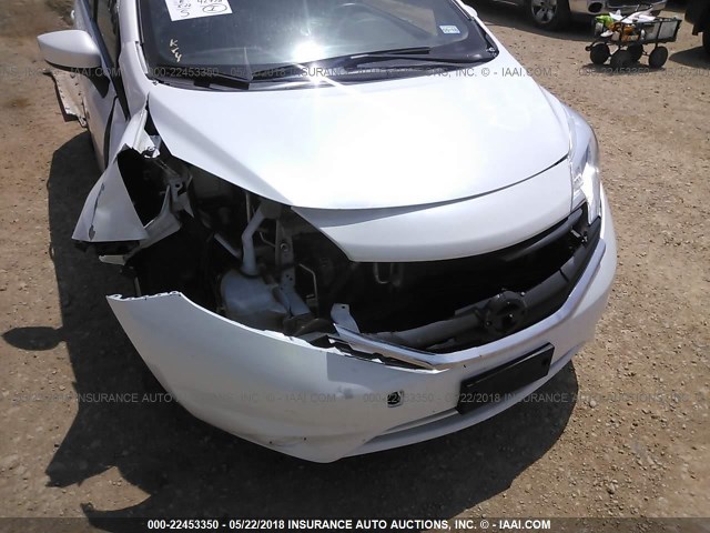 3N1CE2CPXGL362811 - 2016 NISSAN VERSA NOTE S/S PLUS/SV/SL/SR WHITE photo 6