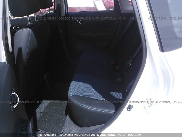 3N1CE2CPXGL362811 - 2016 NISSAN VERSA NOTE S/S PLUS/SV/SL/SR WHITE photo 8
