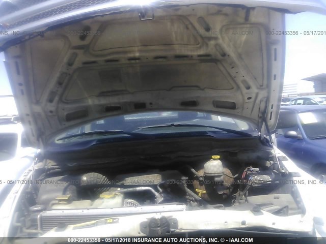 3D7KR26DX5G751491 - 2005 DODGE RAM 2500 ST/SLT 白色 照片 10